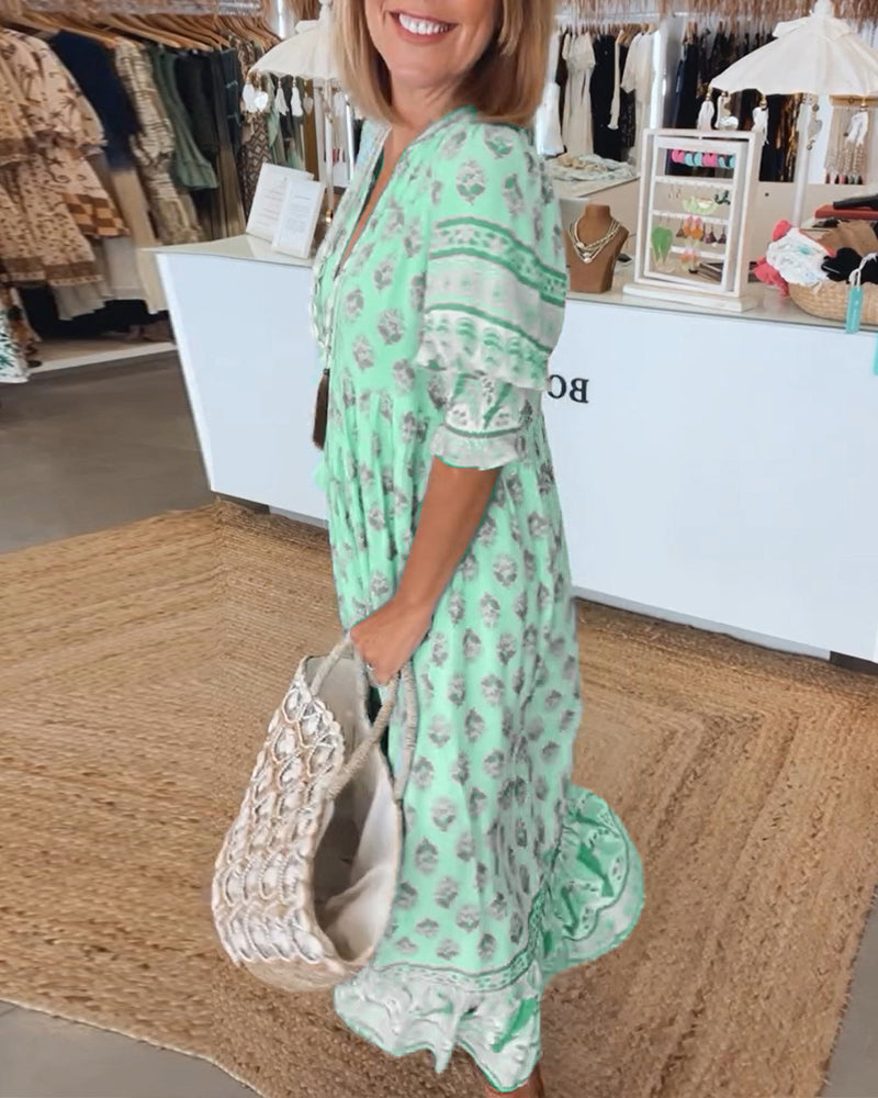 Carmela™ | Summer Dress | Blue / S (8-10) | Toronty Ottawa