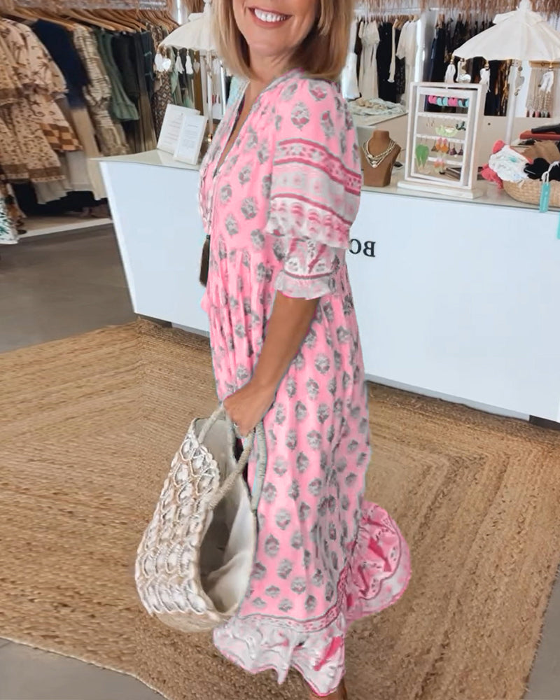 Carmela™ | Summer Dress | Blue / S (8-10) | Toronty Ottawa