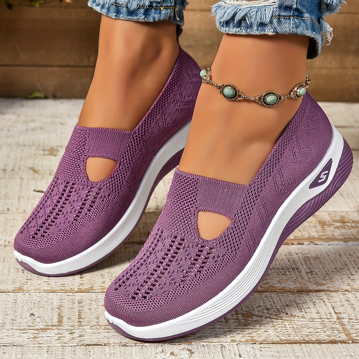 Ava – Extra-Space Support Shoes™ | Purple / 4 | Toronty Ottawa