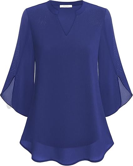 Olivia™ | Split-Sleeve Blouse | Black / S | Toronty Ottawa