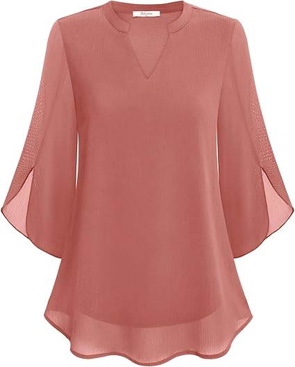 Olivia™ | Split-Sleeve Blouse | Black / S | Toronty Ottawa