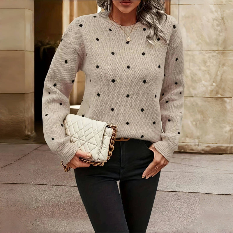 Nina™ | Knitted Sweater | Khaki / S (8-10) | Toronty Ottawa