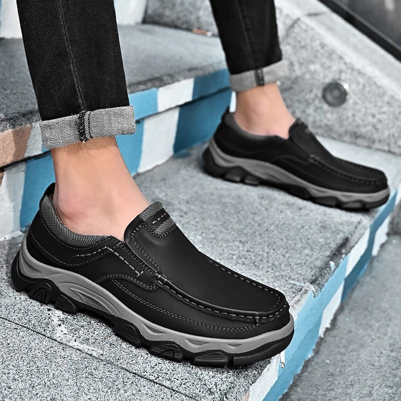 Maverick™ | Slip-On Loafers | Brown / 6 | Toronty Ottawa