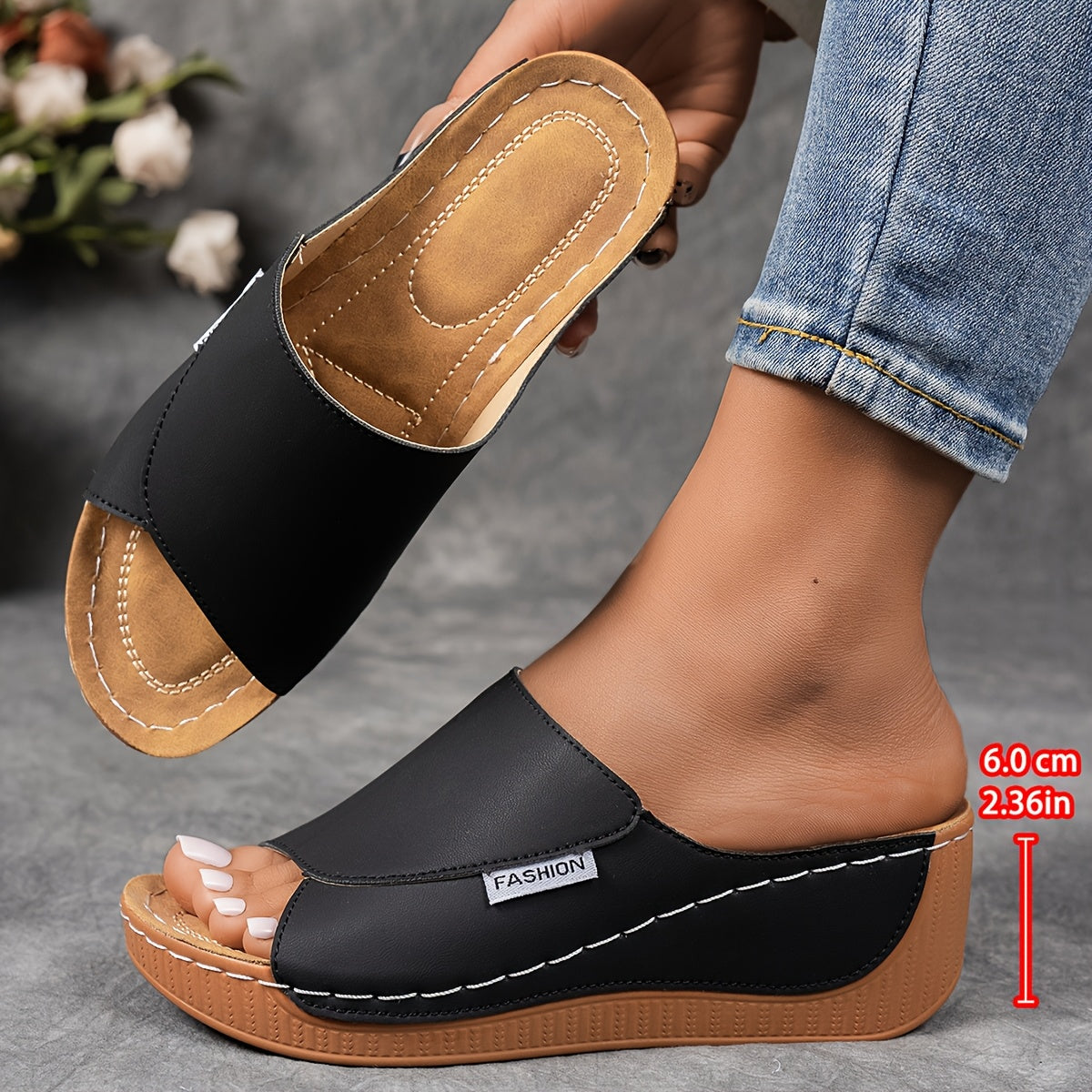 Chantal – Easy Elegance Slip-On Sandals™ | White / 5 | Toronty Ottawa