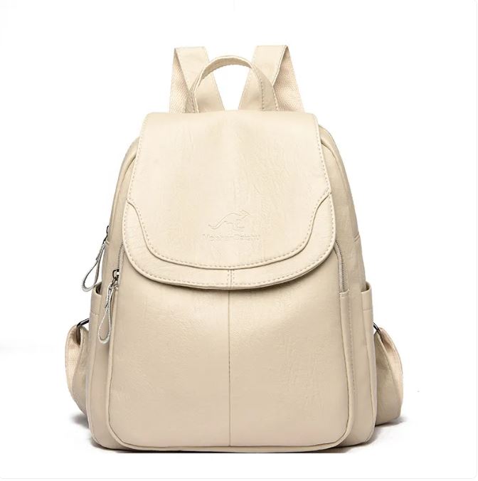 Eda - ANTI-THEFT BACKPACK™ | Beige | Toronty Ottawa