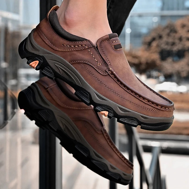 Maverick™ | Slip-On Loafers | Brown / 6 | Toronty Ottawa