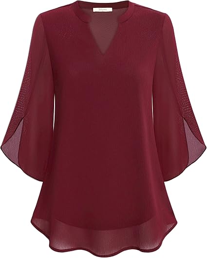 Olivia™ | Split-Sleeve Blouse | Black / S | Toronty Ottawa
