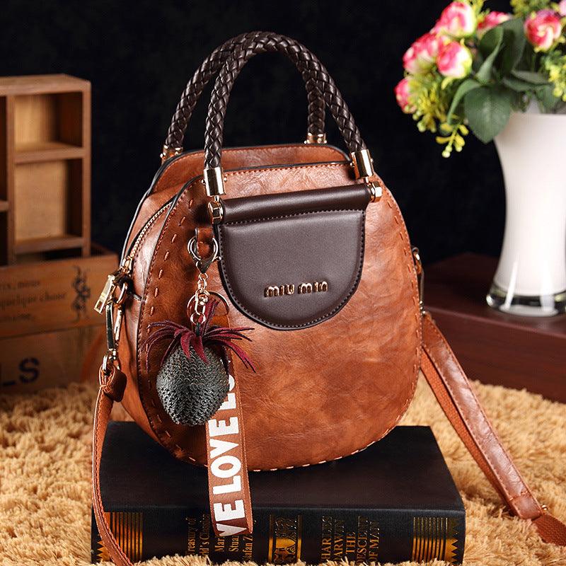 Fara™ | Leather Crossbody | Caramel | Toronty Ottawa