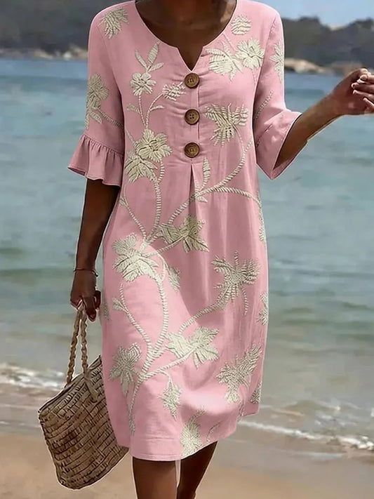 AvaLina Elegant Casual Dress