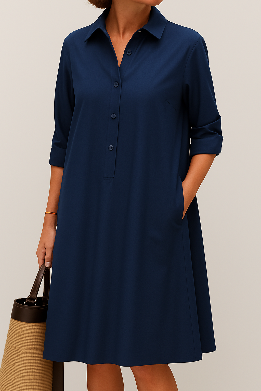 Claire™ | Everyday Shirt | Dark Blue / S | Toronty Ottawa