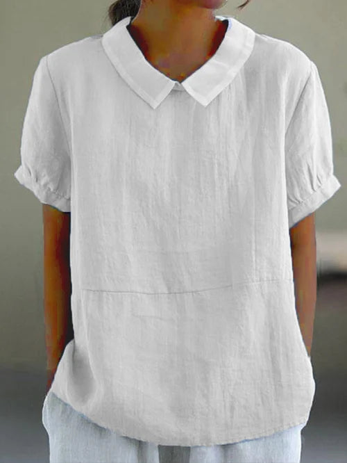 Sophie™ | Relaxed Collared | White / S | Toronty Ottawa