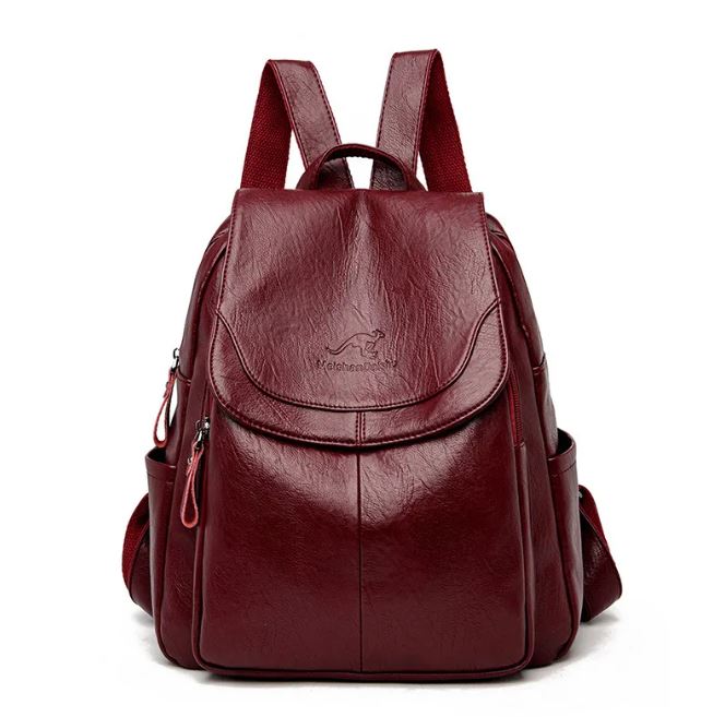 Eda - ANTI-THEFT BACKPACK™ | Wine Red | Toronty Ottawa