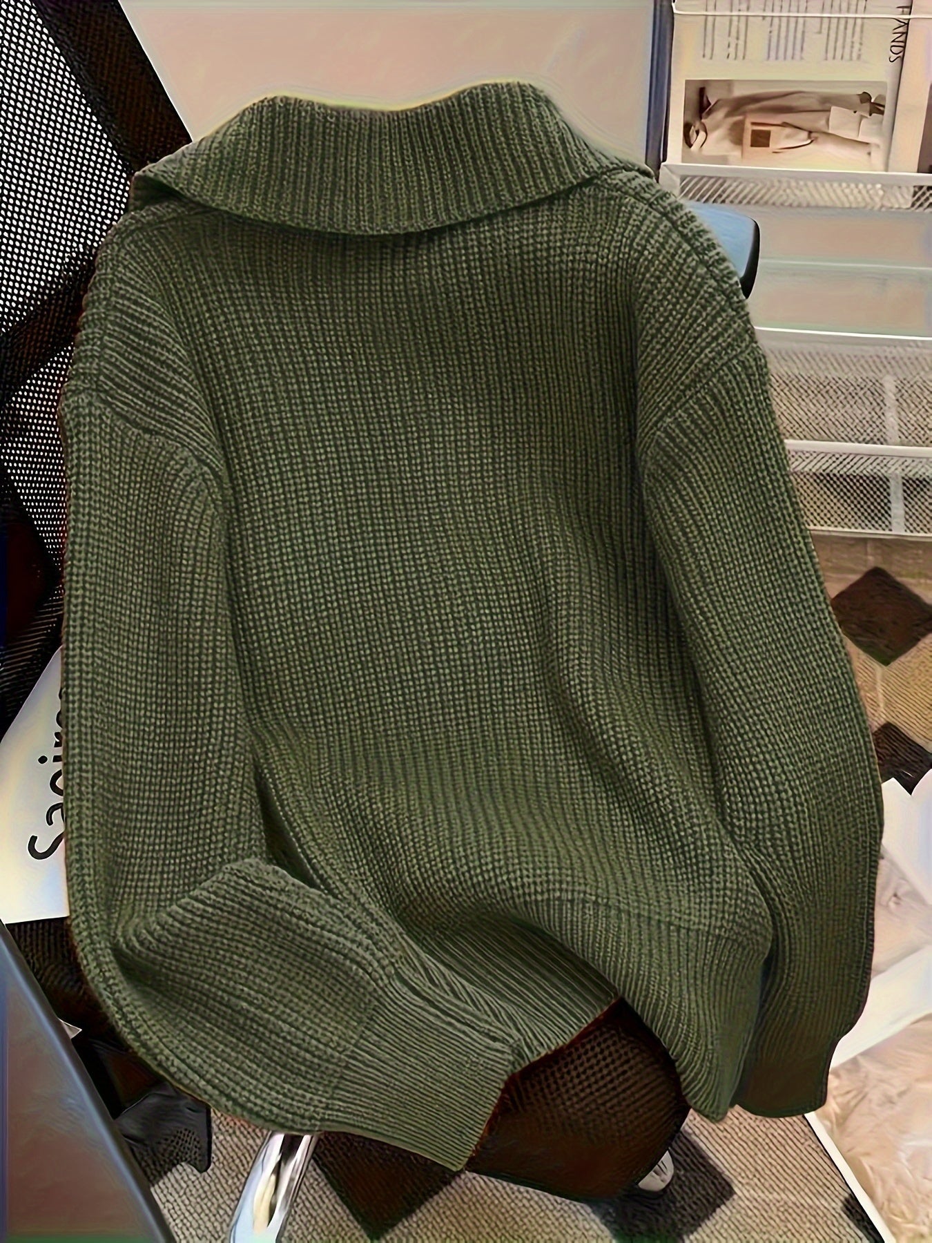Serenité™ | Knit Jacket | Orange / L | Toronty Ottawa