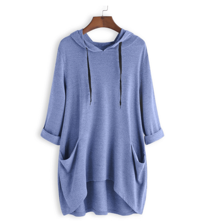 Nika™ | Oversized Hooded | Blue / UK 10 (S) | Toronty Ottawa