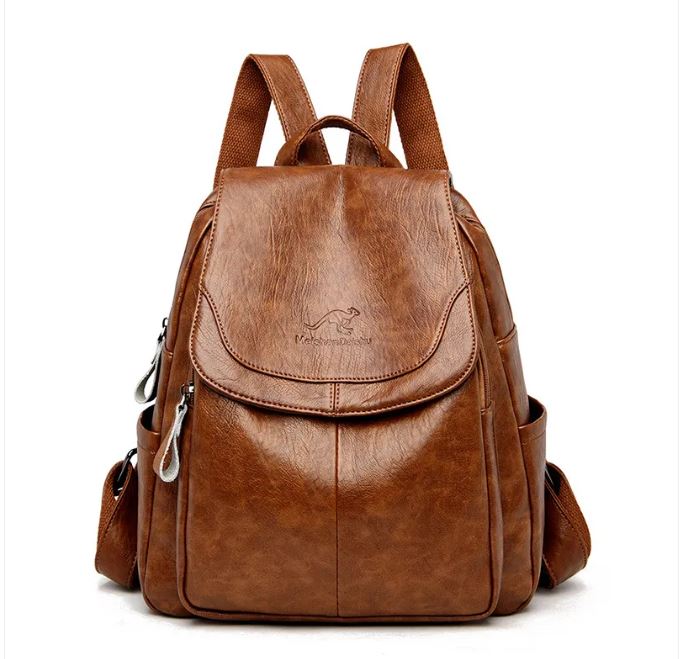 Eda - ANTI-THEFT BACKPACK™ | Dark Brown | Toronty Ottawa