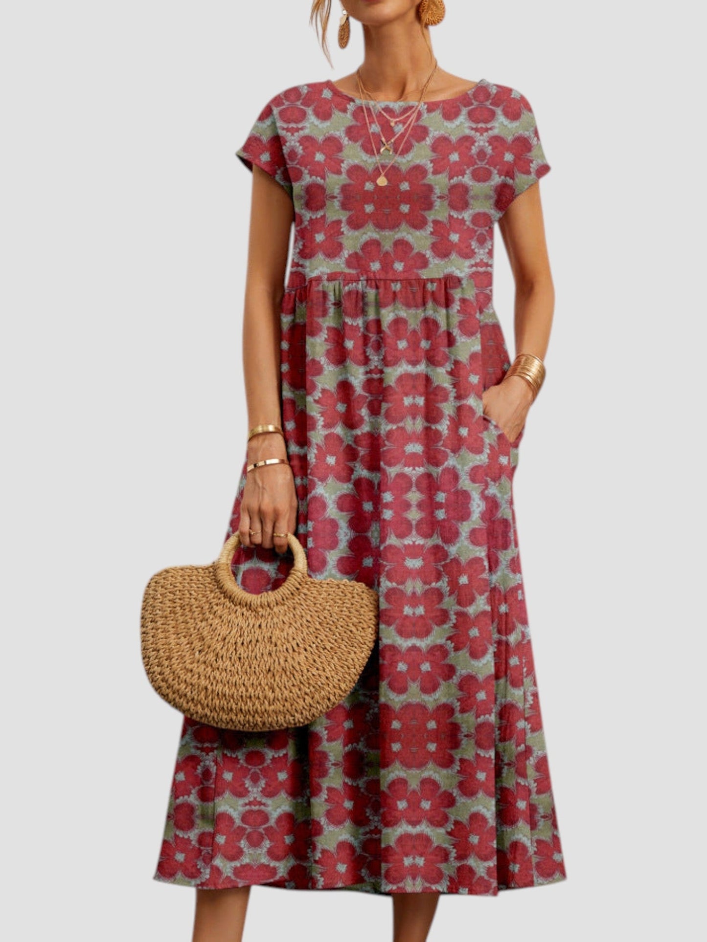 Rose™ | Summer Dress | Red / S | Toronty Ottawa