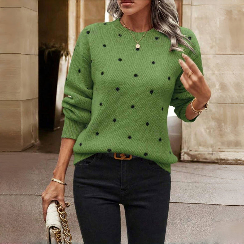 Nina™ | Knitted Sweater | Green / S (8-10) | Toronty Ottawa