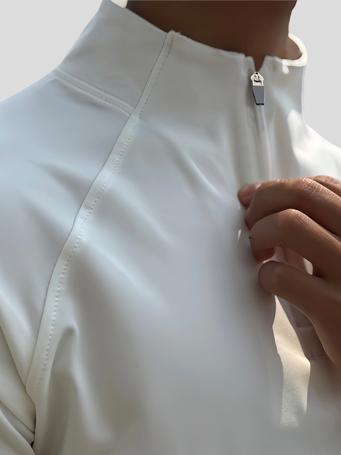 AeroFlex™ | Half-Zip Raglan | Classic Fit / White / S | Toronty Ottawa
