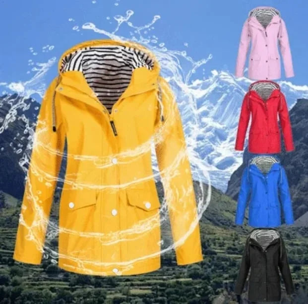 Arienna Shield™ | Rain Jacket | Dark Pink / S | Toronty Ottawa