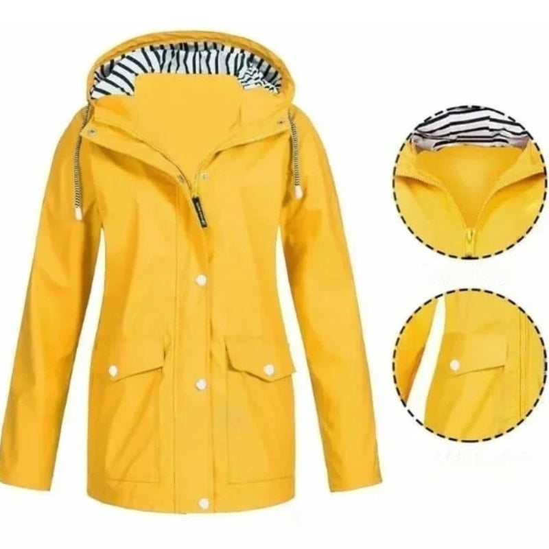 Arienna Shield™ | Rain Jacket | Dark Pink / S | Toronty Ottawa