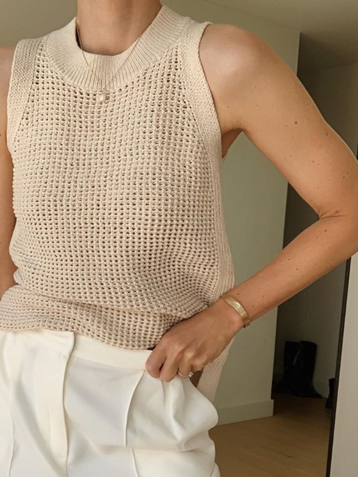 Helena™ | Solid Tank | Apricot / XS | Toronty Ottawa