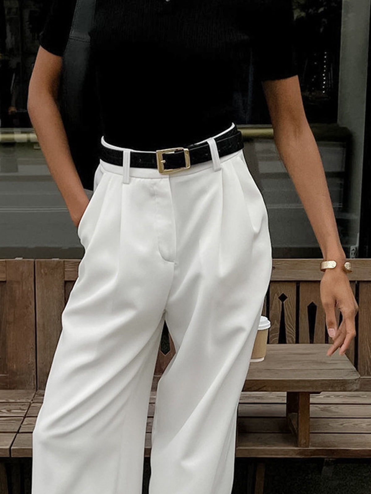 Solidy™ | Leg Pants | White / XS | Toronty Ottawa
