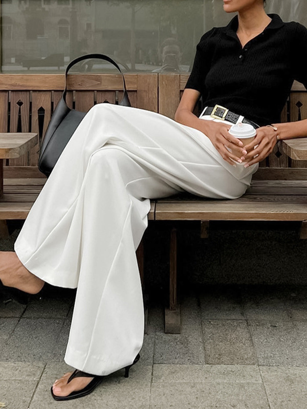 Solidy™ | Leg Pants | White / XS | Toronty Ottawa