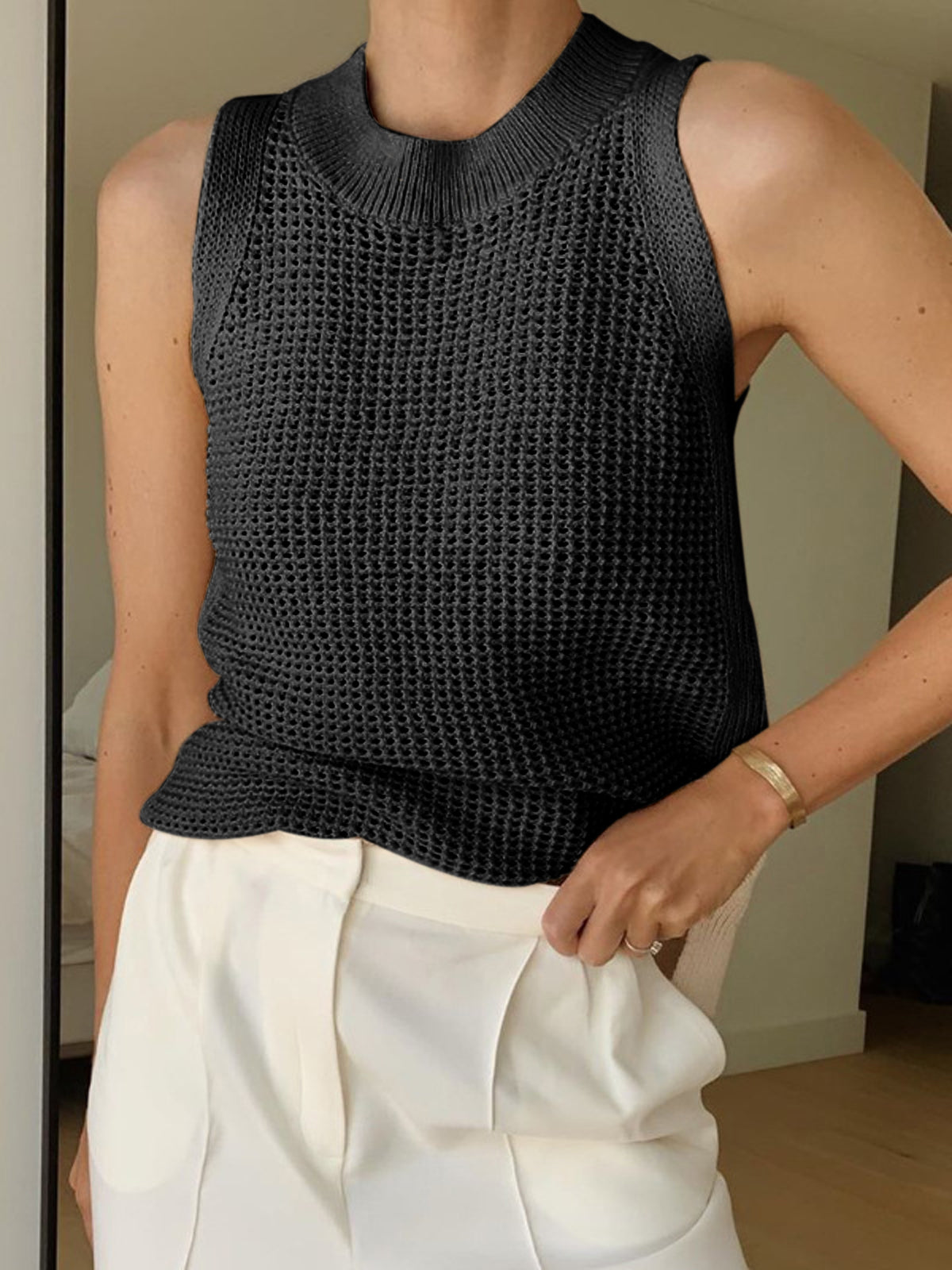 Helena™ | Solid Tank | Black / XS | Toronty Ottawa