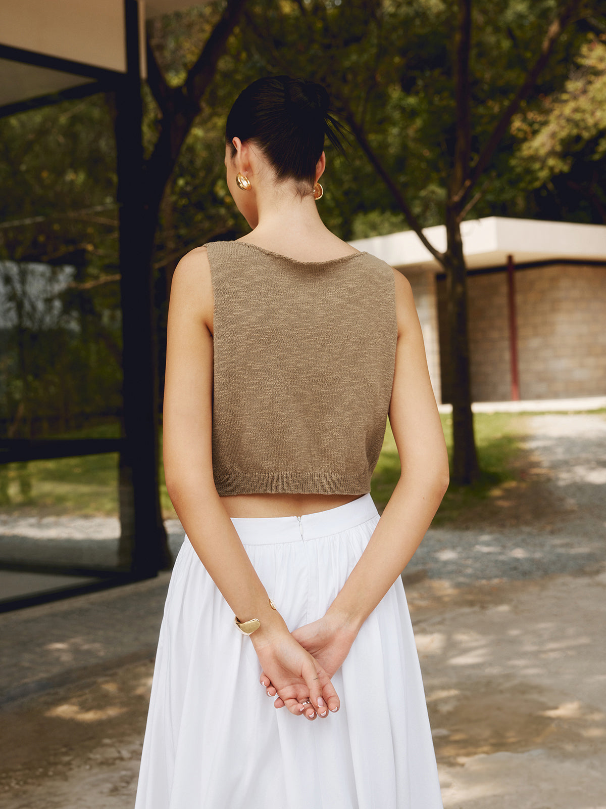 Orielle™ | Cotton Blends | Dark Brown / XS | Toronty Ottawa