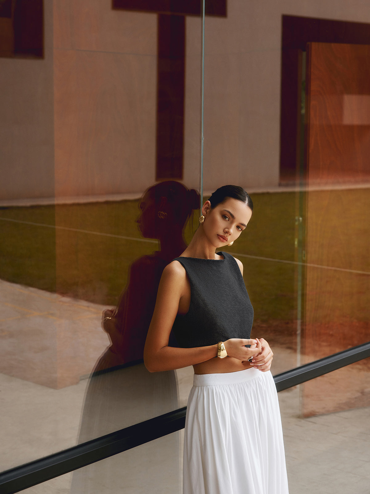 Orielle™ | Cotton Blends | Dark Brown / XS | Toronty Ottawa