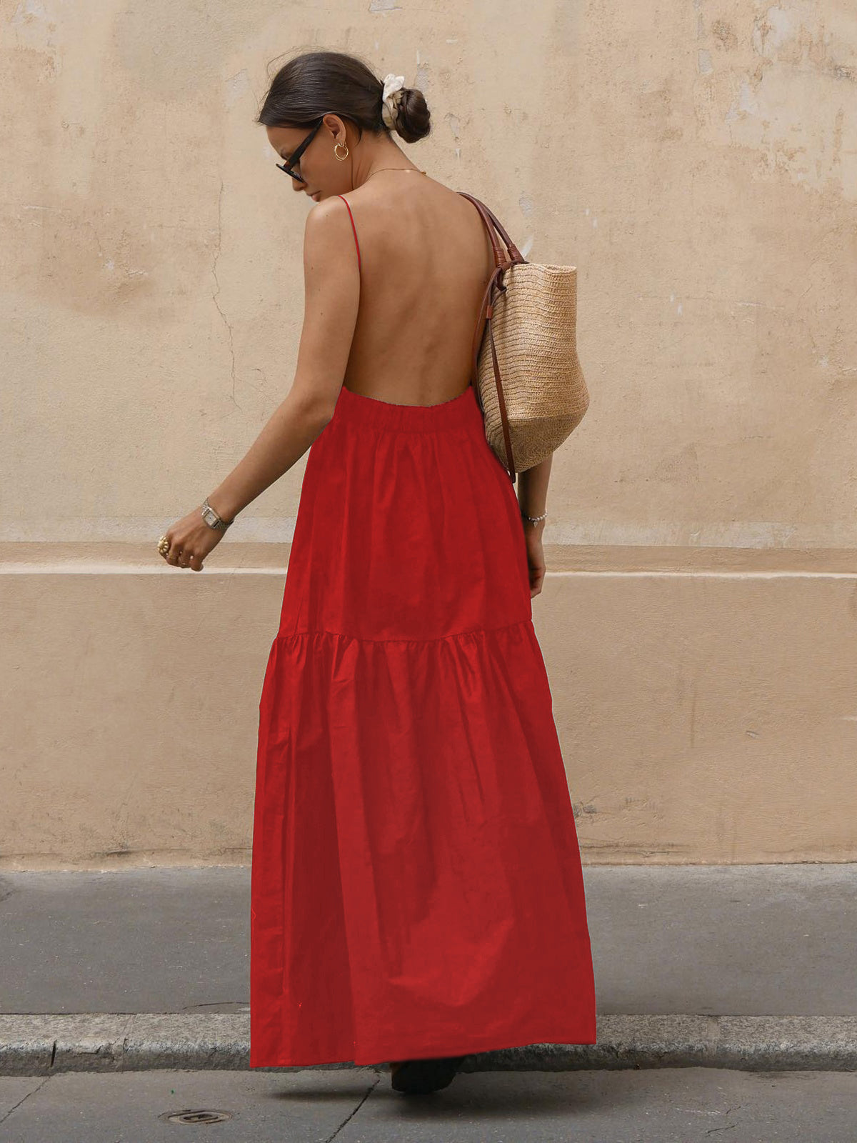 Solida™ | Long Dress | Red / XS | Toronty Ottawa