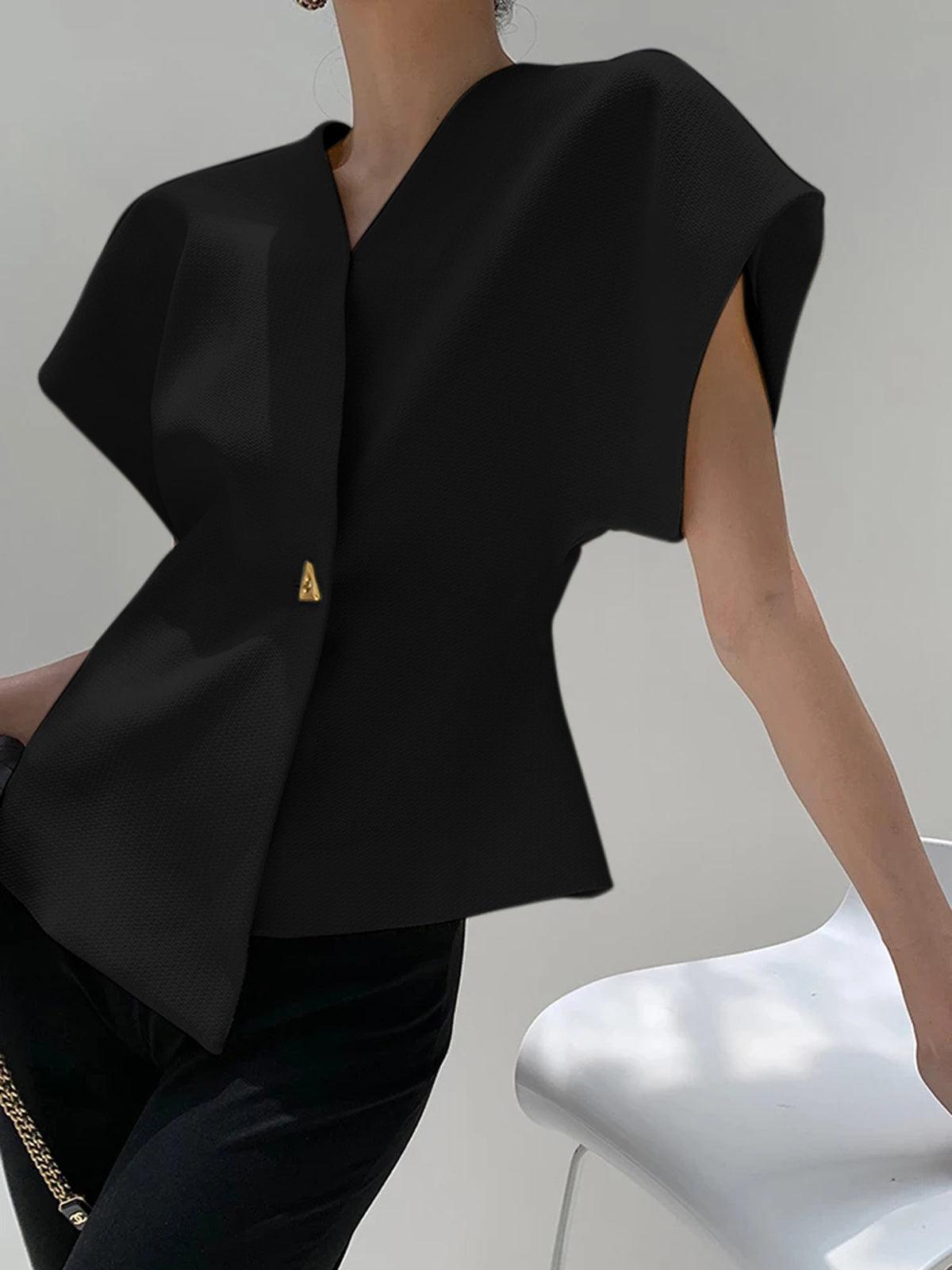 Trendster™ | Blouse | Black / XS | Toronty Ottawa