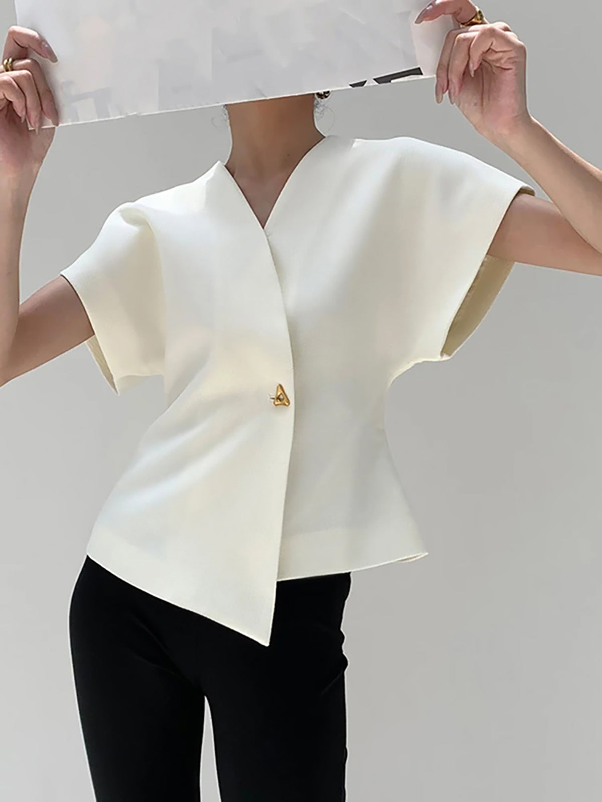 Trendster™ | Blouse | White / XS | Toronty Ottawa