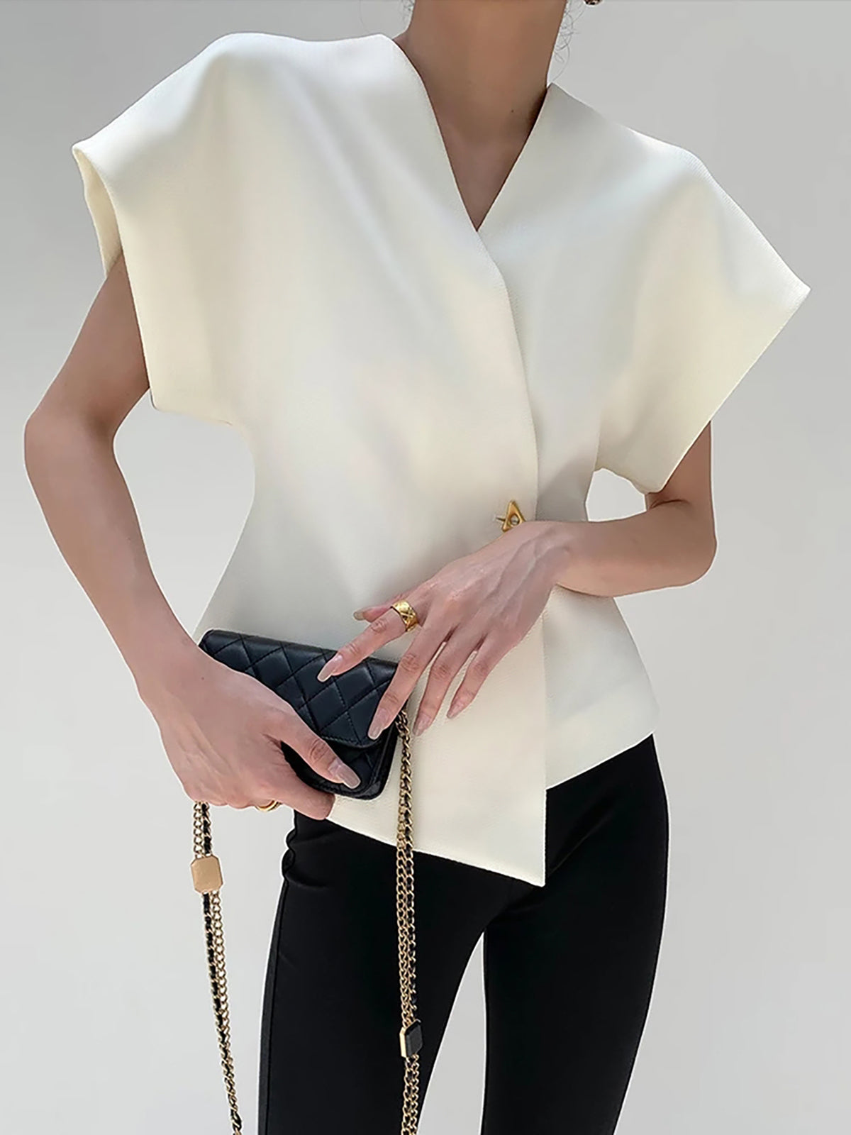 Trendster™ | Blouse | White / XS | Toronty Ottawa