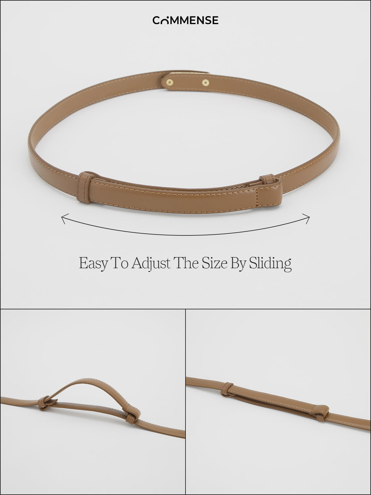 RightOn™ | Line Belt | Brown / One Size | Toronty Ottawa