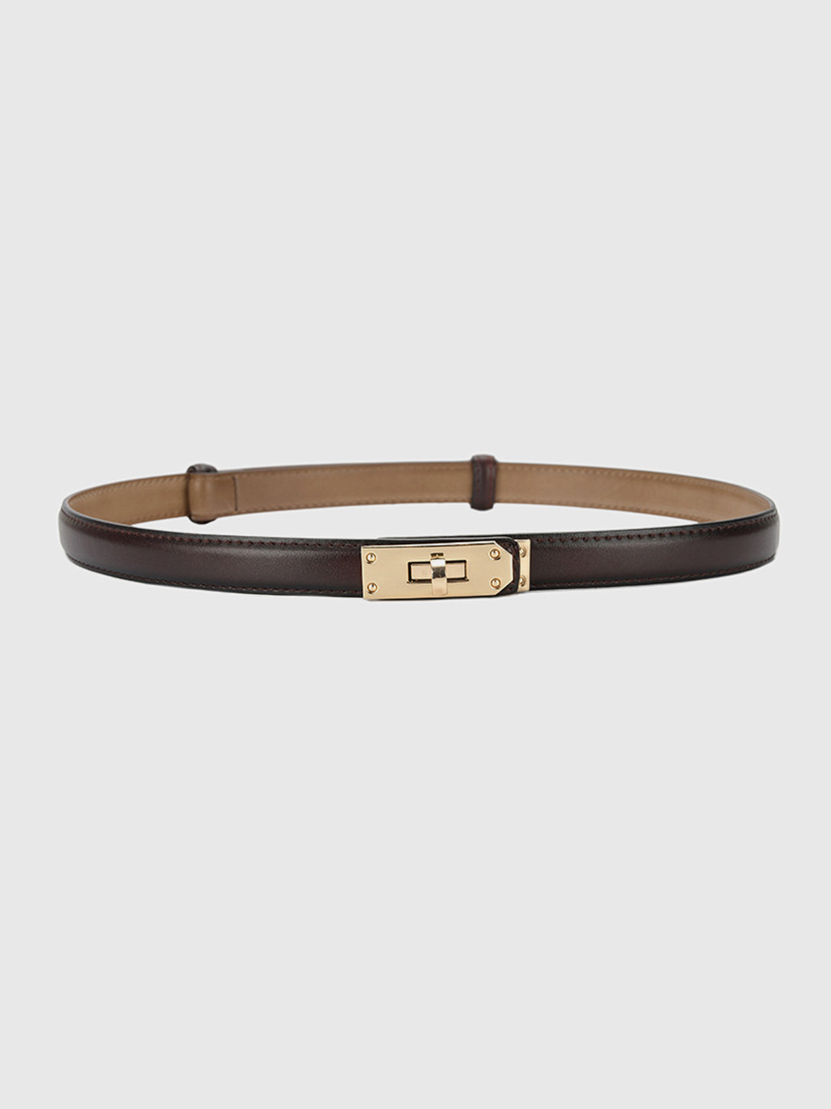 RightOn™ | Line Belt | Dark Brown / One Size | Toronty Ottawa