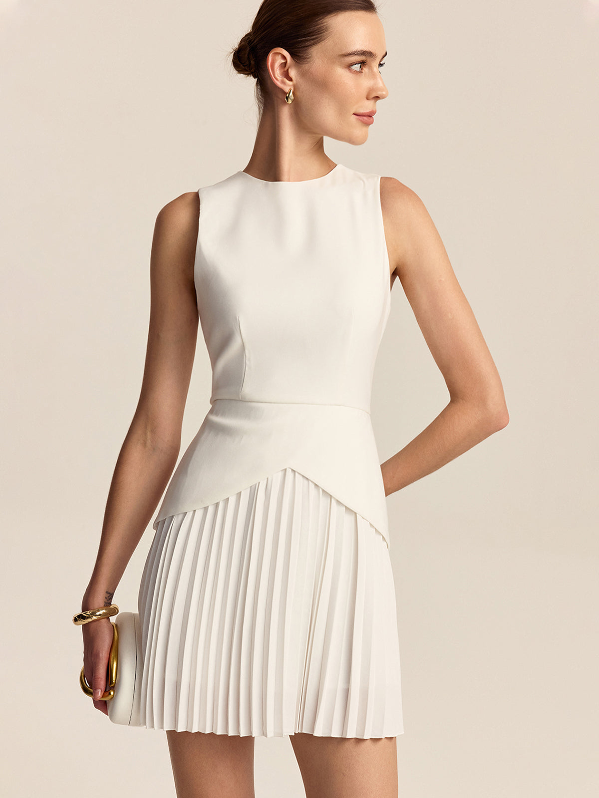 Nancy™ | Mini Dress | White / XS | Toronty Ottawa