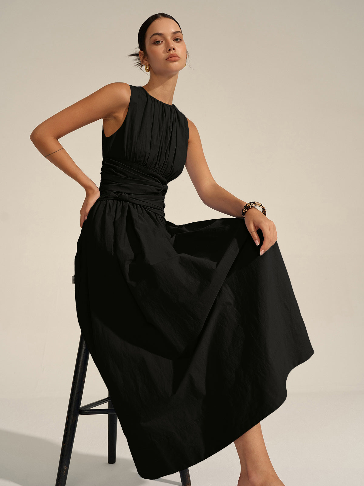 Ruchad™ | Maxi Dress | Black / XS | Toronty Ottawa