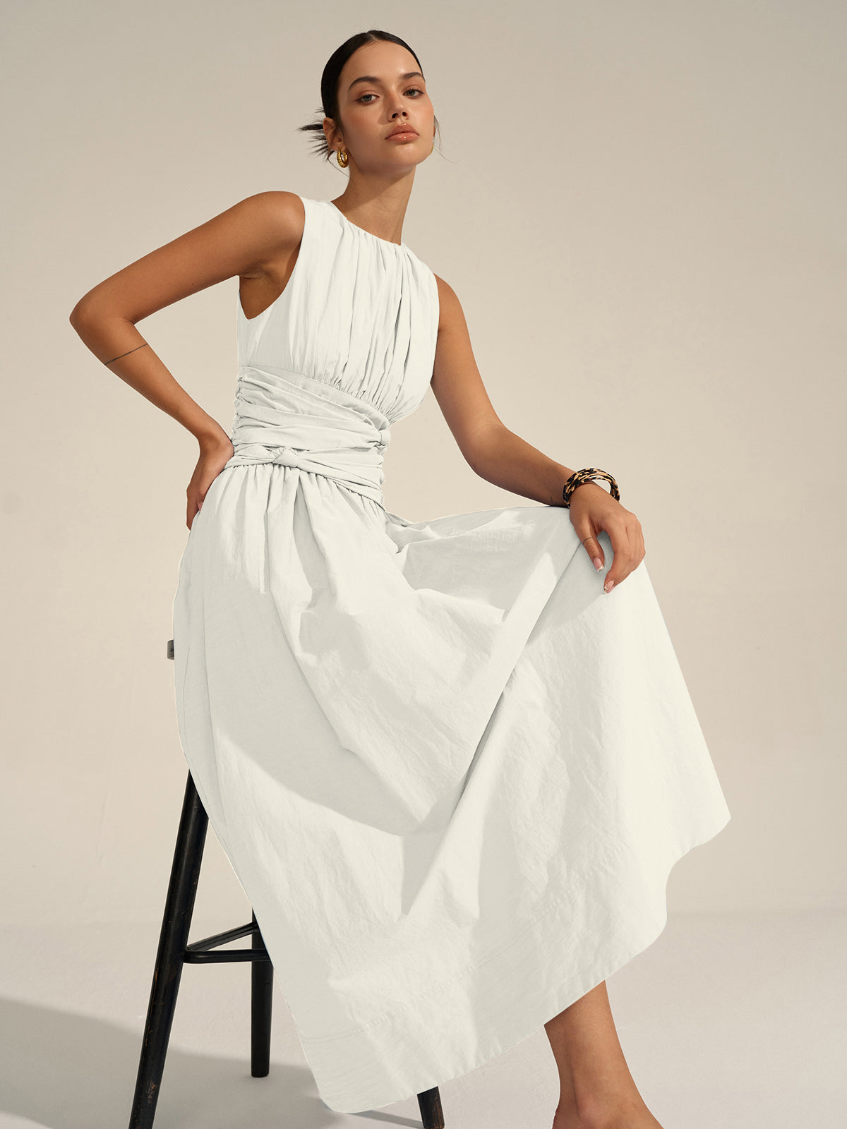 Ruchad™ | Maxi Dress | White / XS | Toronty Ottawa