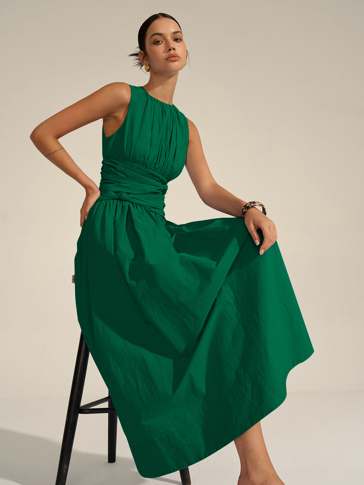 Ruchad™ | Maxi Dress | ArmyGreen / XS | Toronty Ottawa
