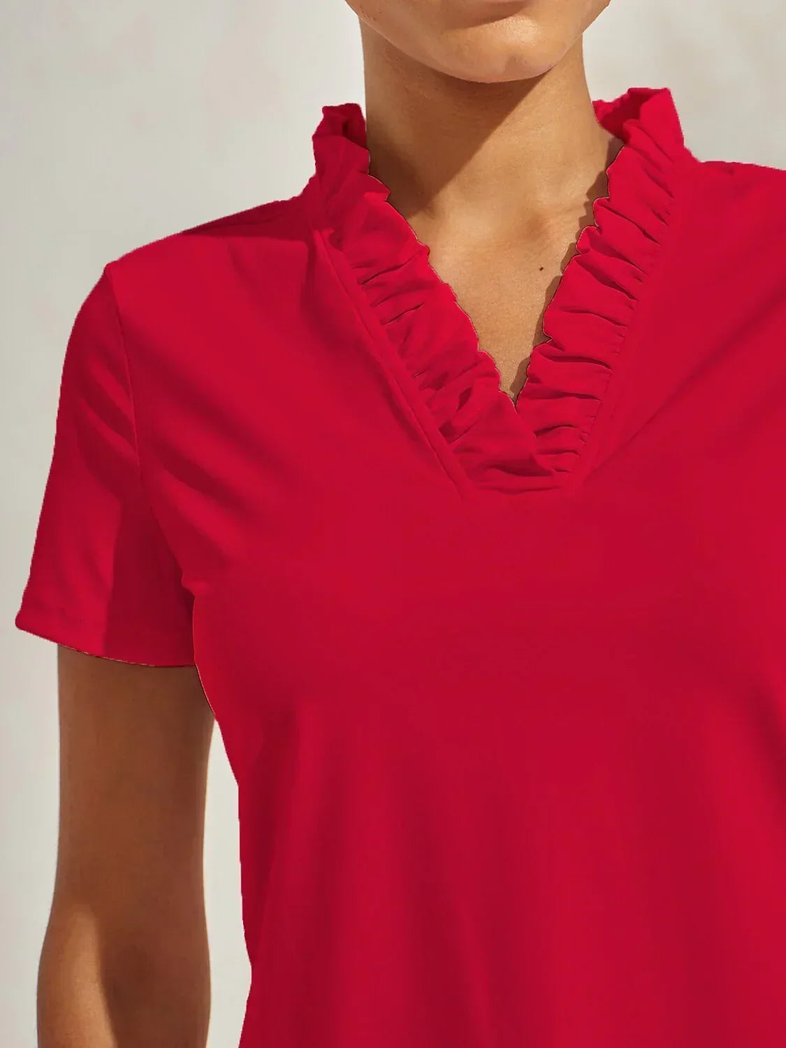 BreezeLuxe™ | V-Neck Polo | Black / S | Toronty Ottawa