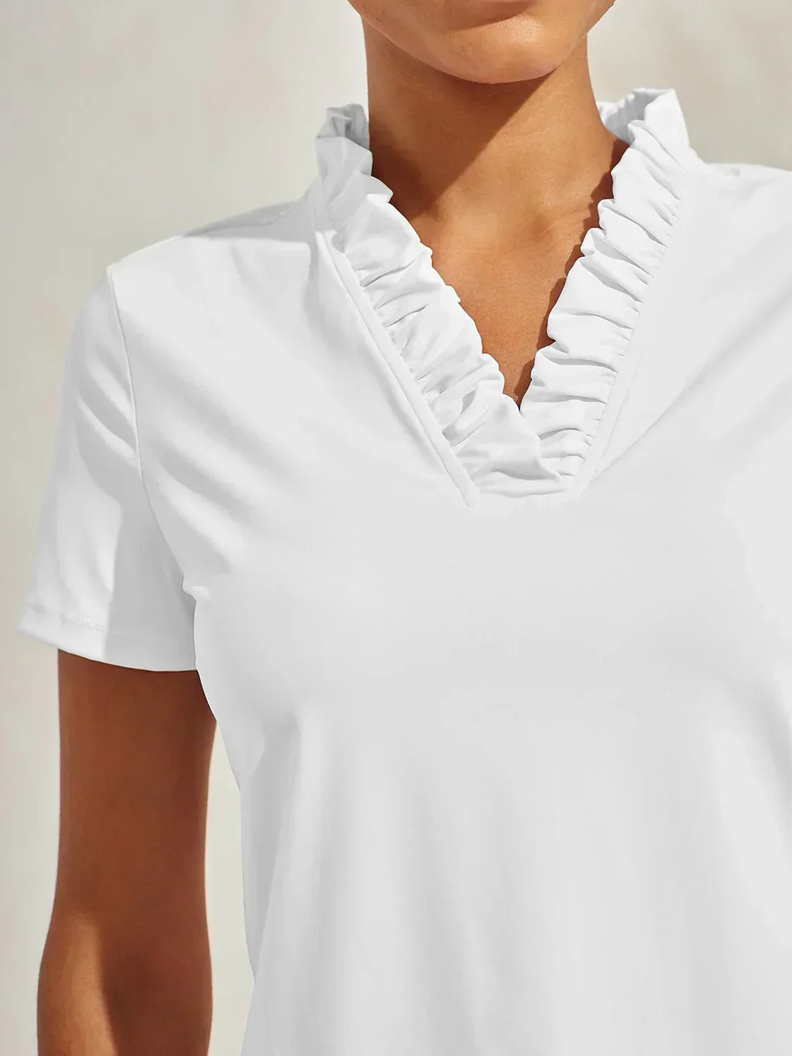 BreezeLuxe™ | V-Neck Polo | Black / S | Toronty Ottawa