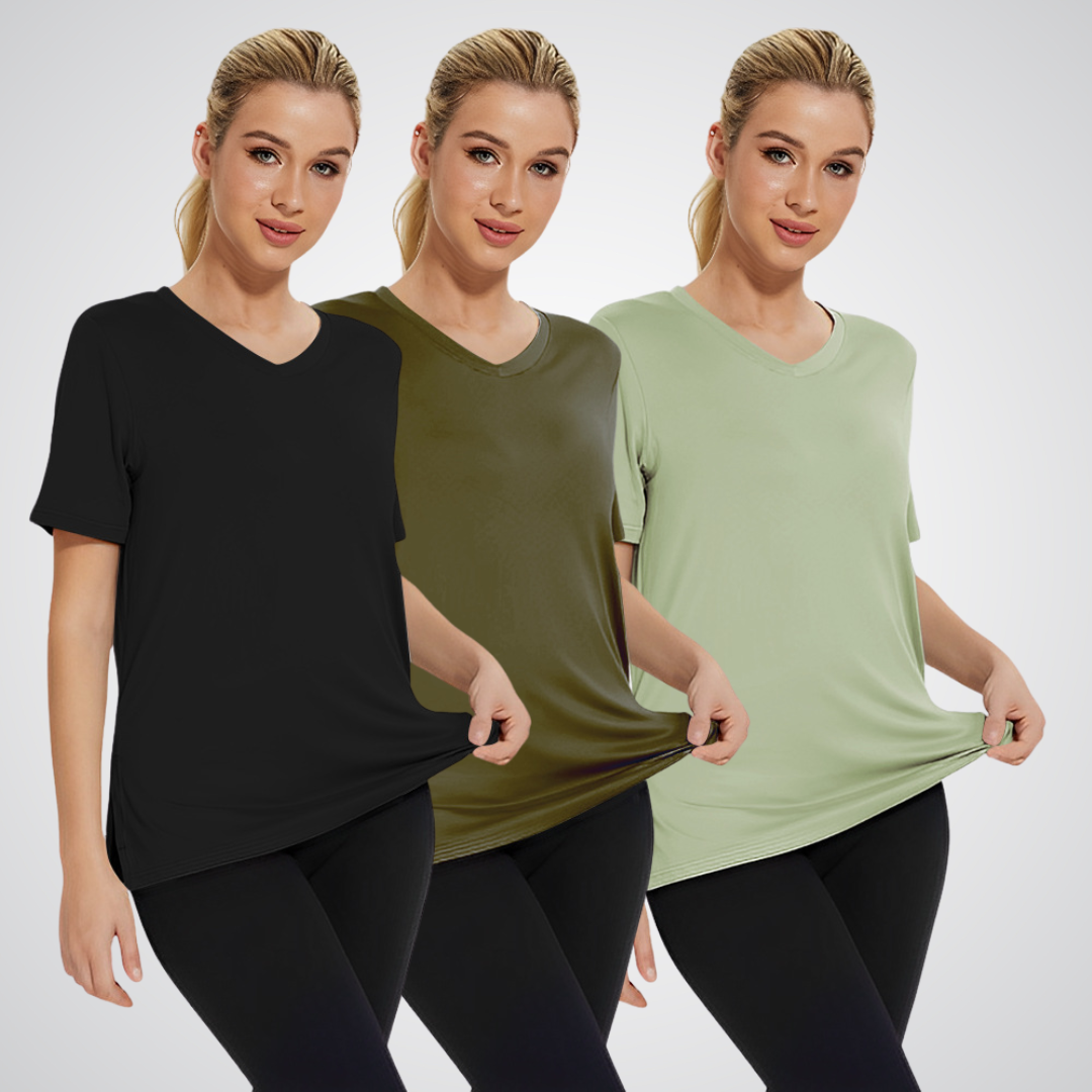 MiraLuxe™ | Casual Loose | Black/ Olive/ Gray Green / S | Toronty Ottawa