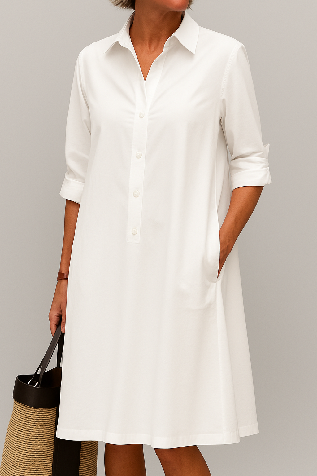 Claire™ | Everyday Shirt | White / S | Toronty Ottawa