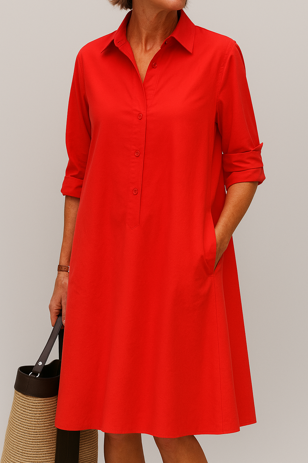 Claire™ | Everyday Shirt | Red / S | Toronty Ottawa