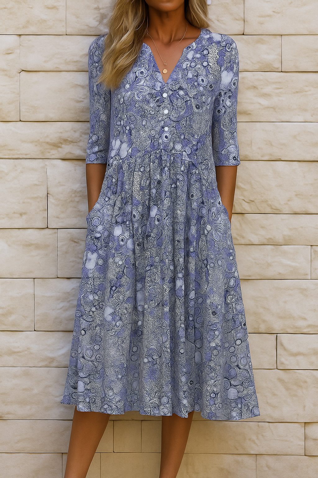 Elysian™ | Ease Dress | Blue / S | Toronty Ottawa