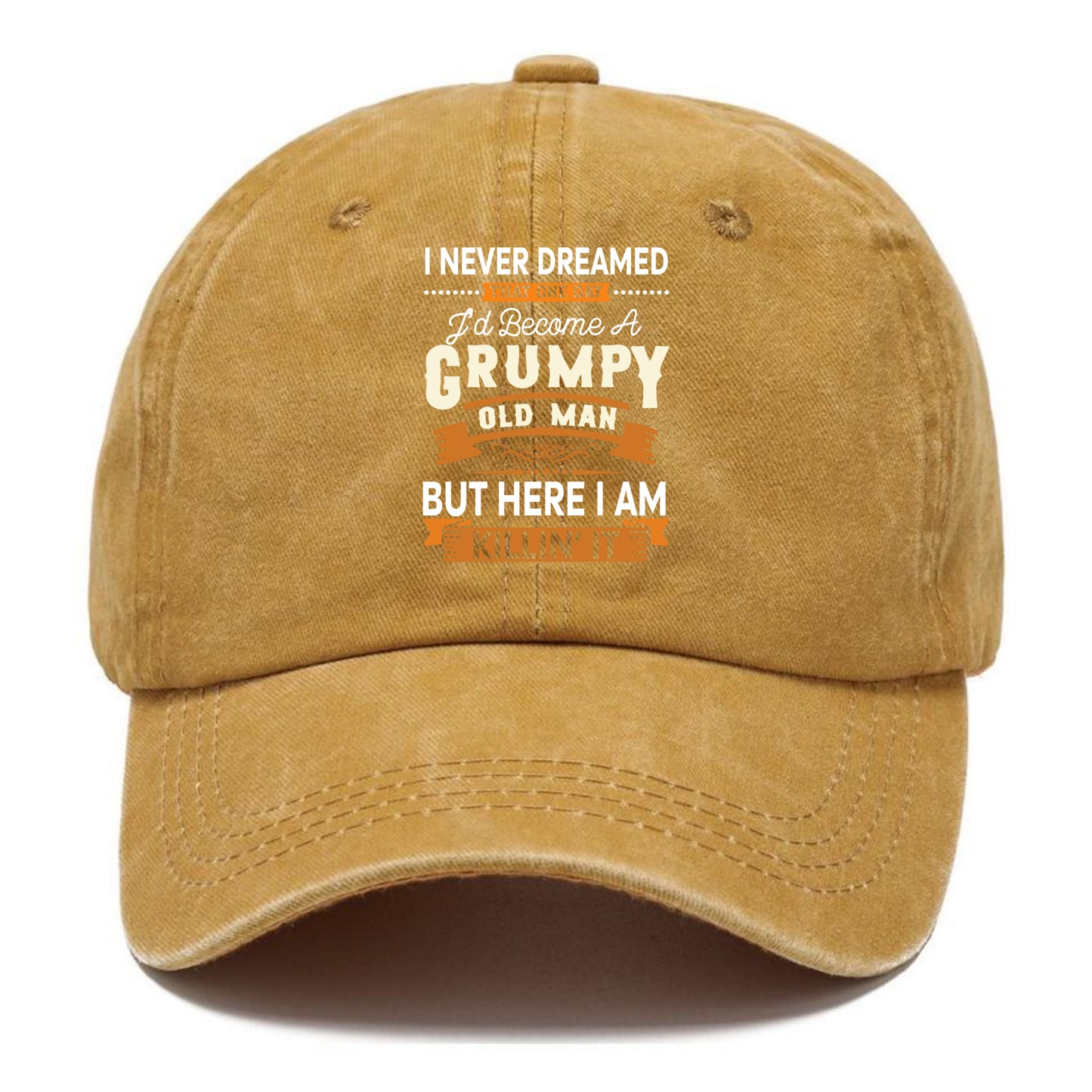 Grumpy and Proud™ | Bold Hat | Golden Harvest(Yellow) | Toronty Ottawa