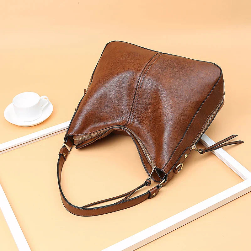 HARRIET™ | Leather Shoulder | Black | Toronty Ottawa