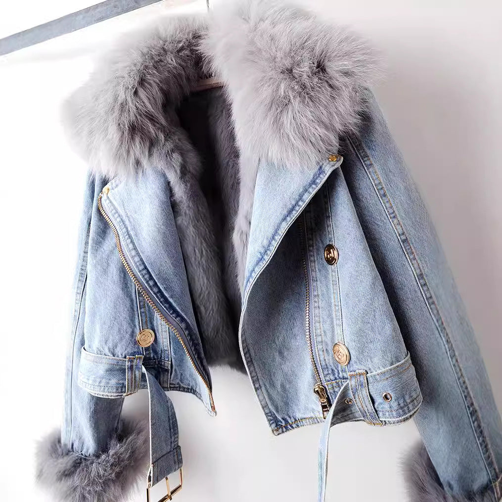 Margaux™ | Denim Coat | Dark Blue / XS | Toronty Ottawa