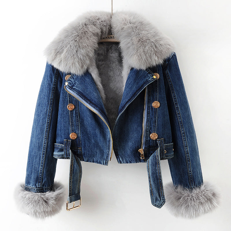 Margaux™ | Denim Coat | Dark Blue / XS | Toronty Ottawa